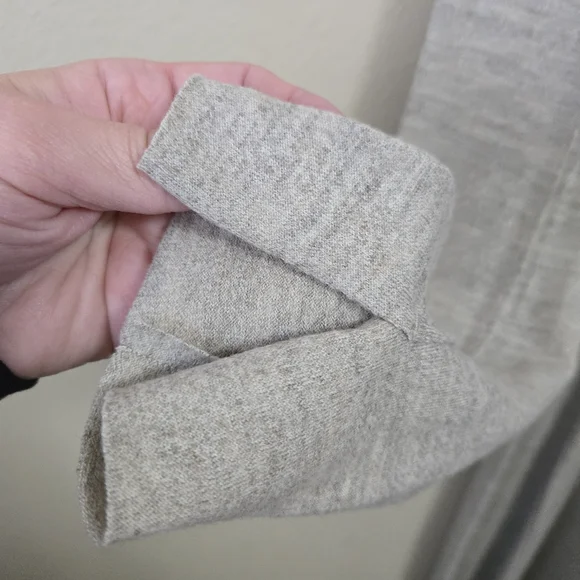 RAG & BONE Yan Japenses Wool Long-Sleeve Midi Dress Sz Small Heather Minimalist - Picture 6 of 15